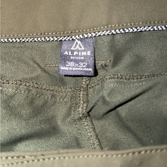 Alpine Design Men's Olive color Pants - Picture 4 of 5